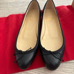 Christian Louboutin Classic Black Flats